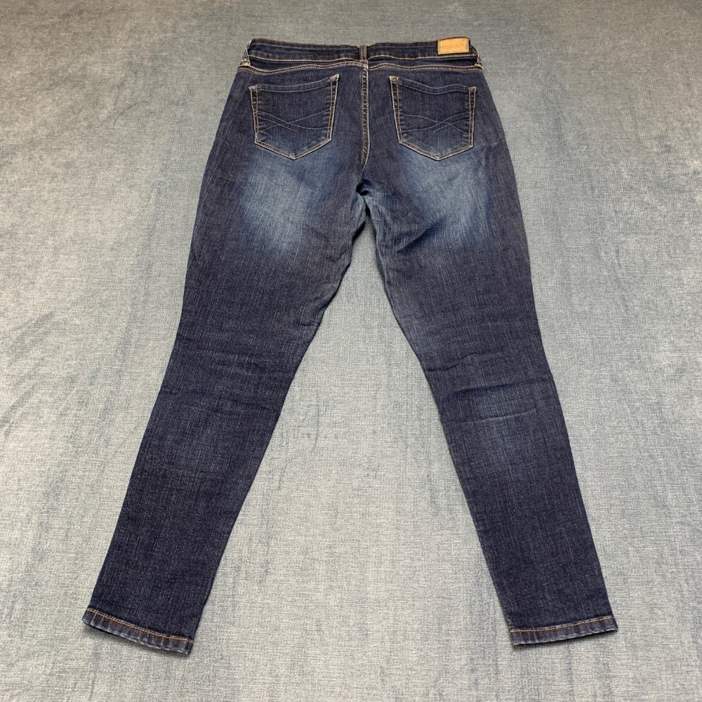 Aeropostale Jegging Jeans Womens 6 Blue Denim Cotton Stretch Skinny Leg Mid Rise
